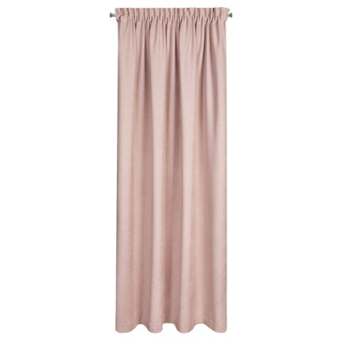 Zasłona 140x270 Avinion 3 pudrowa ciemna gotowa na taśmie z tkaniny o strukturze płótna Terra Collection Eurofirany Zasłona 140x270 Avinion 3 pudrowa ciemna gotowa na taśmie z tkaniny o strukturze płótna Terra Collection Eurofirany