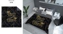 Narzuta dekoracyjna 170x210 King&Queen Król Królowa czarna złota szara K_59 112 Bedspread Narzuta dekoracyjna 170x210 King&Queen Król Królowa czarna złota szara K_59 112 Bedspread