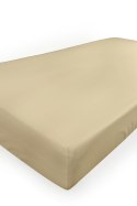 Prześcieradło jersey 130/140x190/200 z lycrą kremowe z gumką na wysoki materac 30 cm Jersey 2 Prześcieradło jersey 130/140x190/200 z lycrą kremowe z gumką na wysoki materac 30 cm Jersey 2