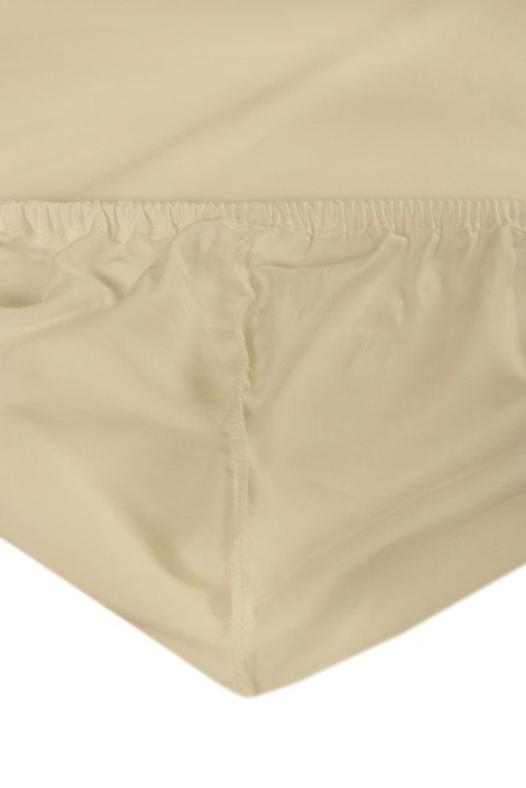 Prześcieradło jersey 130/140x190/200 z lycrą kremowe z gumką na wysoki materac 30 cm Jersey 2 Prześcieradło jersey 130/140x190/200 z lycrą kremowe z gumką na wysoki materac 30 cm Jersey 2