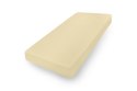 Prześcieradło jersey 90/100x190/200 z lycrą kremowe z gumką na wysoki materac 30 cm Jersey 2 Prześcieradło jersey 90/100x190/200 z lycrą kremowe z gumką na wysoki materac 30 cm Jersey 2