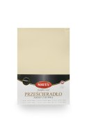Prześcieradło jersey 90/100x190/200 z lycrą kremowe z gumką na wysoki materac 30 cm Jersey 2 Prześcieradło jersey 90/100x190/200 z lycrą kremowe z gumką na wysoki materac 30 cm Jersey 2