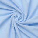Prześcieradło nieprzemakalne 120x200 24 niebieskie frotte z gumką podkład