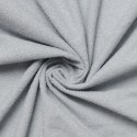 Prześcieradło nieprzemakalne 140x200 42 szare frotte z gumką podkład