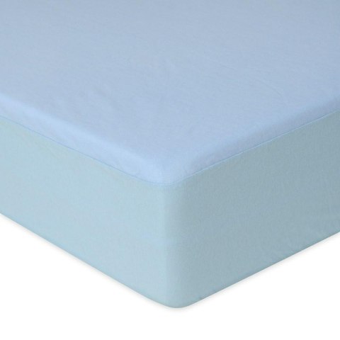 Prześcieradło nieprzemakalne 60x120 24 niebieskie jersey z gumką do łóżeczka dziecięce podkład Prześcieradło nieprzemakalne 60x120 24 niebieskie jersey z gumką do łóżeczka dziecięce podkład