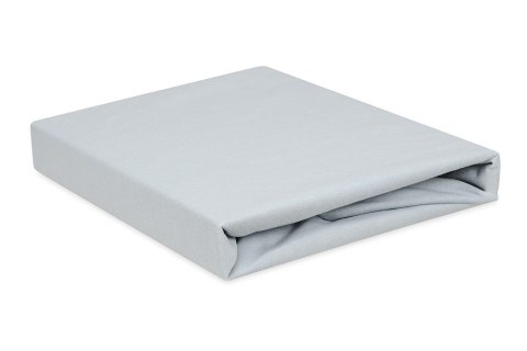 Prześcieradło nieprzemakalne 60x120 42 szare jersey z gumką do łóżeczka dziecięce podkład Prześcieradło nieprzemakalne 60x120 42 szare jersey z gumką do łóżeczka dziecięce podkład