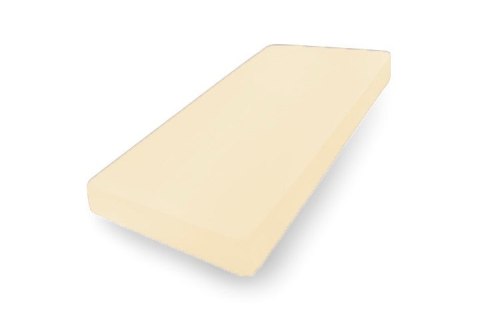 Prześcieradło nieprzemakalne 60x120 ekri 02 jersey z gumką do łóżeczka dziecięce podkład Matex Prześcieradło nieprzemakalne 60x120 ekri 02 jersey z gumką do łóżeczka dziecięce podkład Matex