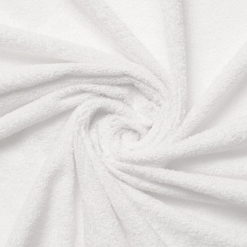 Prześcieradło nieprzemakalne 70x140 01 białe frotte z gumką do łóżeczka dziecięce podkład Prześcieradło nieprzemakalne 70x140 01 białe frotte z gumką do łóżeczka dziecięce podkład