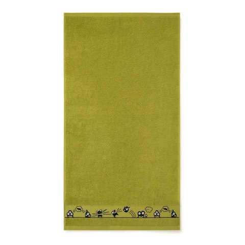 Ręcznik 70x130 Oczaki Limonka-K40-5556 zielony frotte bawełniany dziecięcy Ręcznik 70x130 Oczaki Limonka-K40-5556 zielony frotte bawełniany dziecięcy
