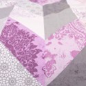 Pościel bawełniana 160x200 fioletowa wrzosowa geometria 71468/1 Cottonlove 6 Pościel bawełniana 160x200 fioletowa wrzosowa geometria 71468/1 Cottonlove 6
