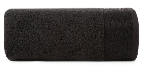Ręcznik Dafne 50x90 czarny frotte 500 g/m2 Eurofirany