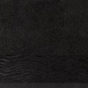 Ręcznik Dafne 50x90 czarny frotte 500 g/m2 Eurofirany