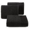 Ręcznik Dafne 50x90 czarny frotte 500 g/m2 Eurofirany