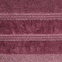 Ręcznik Glory 1 30x50 bordowy z welurową bordiurą i błyszczącą nicią 500g/m2 Eurofirany Ręcznik Glory 1 30x50 bordowy z welurową bordiurą i błyszczącą nicią 500g/m2 Eurofirany