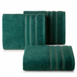 Ręcznik Judy 50x90 zielony ciemny 500g/m2 Eurofirany