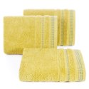 Ręcznik Pola 50x90 27 musztardowy frotte 500 g/m2 Eurofirany
