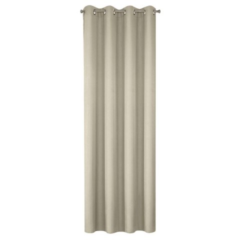 Zasłona 140x250 Rita cappuccino gotowa na przelotkach Eurofirany Zasłona 140x250 Rita cappuccino gotowa na przelotkach Eurofirany