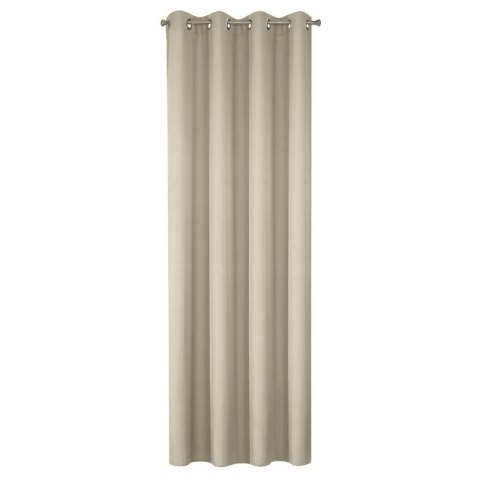Zasłona 140x250 Rita cappuccino gotowa na przelotkach Eurofirany Zasłona 140x250 Rita cappuccino gotowa na przelotkach Eurofirany