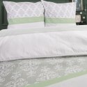 Pościel flanelowa 140x200 Ornamenty szara seledynowa z jedną poszewką 31493/1 Flanela 3 Darymex Pościel flanelowa 140x200 Ornamenty szara seledynowa z jedną poszewką 31493/1 Flanela 3 Darymex