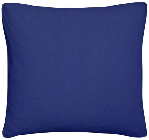 Poszewka satynowa 40x40 granatowa jednobarwna Zaratex Poszewka satynowa 40x40 granatowa jednobarwna Zaratex
