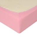 Prześcieradło jersey 110/120x190/200x30 różowe z gumką na wysoki materac 30 cm Jersey 1