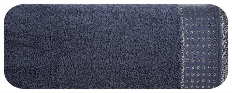 RĘCZNIK LUNA (07) 70X140 CM GRANATOWY RĘCZNIK LUNA (07) 70X140 CM GRANATOWY