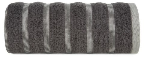 Ręcznik 70x140 Isla grafitowy frotte 500 g/m2 Eurofirany