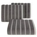 Ręcznik 70x140 Isla grafitowy frotte 500 g/m2 Eurofirany