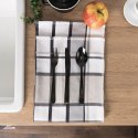 Ścierka kuchenna 50x70 Krati szaro-beżowa S00005/SCI/002/050070/1 Ścierka kuchenna 50x70 Krati szaro-beżowa S00005/SCI/002/050070/1