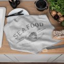 Ścierka kuchenna 50x70 Seafood szara S00004/SCI/001/050070/1