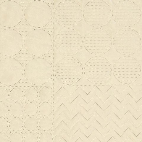 Narzuta dekoracyjna 170x210 Elegant kremowa welurowa geometryczna dwustronna Darymex Narzuta dekoracyjna 170x210 Elegant kremowa welurowa geometryczna dwustronna Darymex