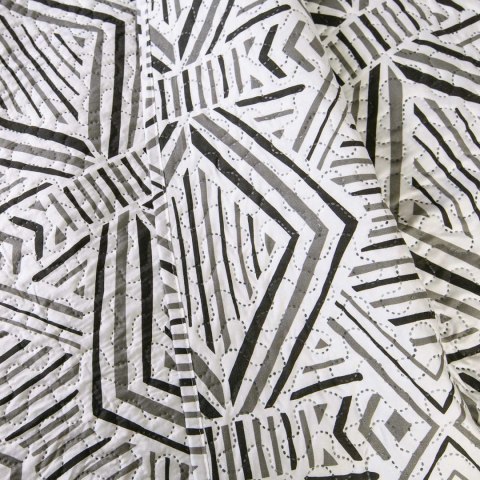 Narzuta dekoracyjna 170x210 Tarik biała czarna geometryczna Darymex Narzuta dekoracyjna 170x210 Tarik biała czarna geometryczna Darymex