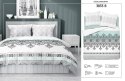 Pościel bawełniana 220x200 Glamour biała turkusowa ornamenty orientalna 3833 B Bawełna 88