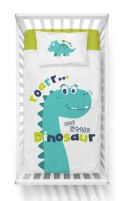 Pościel bawełniana 90x120 dinozaur turkusowa 3953 A Mayamoo 105 Pościel bawełniana 90x120 dinozaur turkusowa 3953 A Mayamoo 105