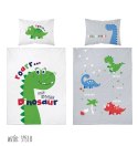 Pościel bawełniana 90x120 dinozaur zielona 3953 B Mayamoo 105 Pościel bawełniana 90x120 dinozaur zielona 3953 B Mayamoo 105