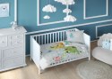 Pościel bawełniana 90x120 mapa świata szara 3961 B Mayamoo 105 Pościel bawełniana 90x120 mapa świata szara 3961 B Mayamoo 105