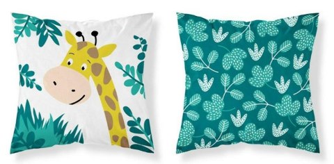 Poszewka bawełniana 40x40 żyrafa turkusowa 3945 B Mayamoo 105 Poszewka bawełniana 40x40 żyrafa turkusowa 3945 B Mayamoo 105