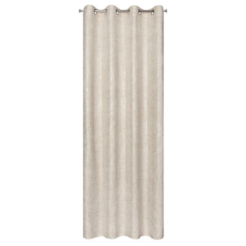 Zasłona gotowa blanka 140x250 cm beżowy Zasłona gotowa blanka 140x250 cm beżowy