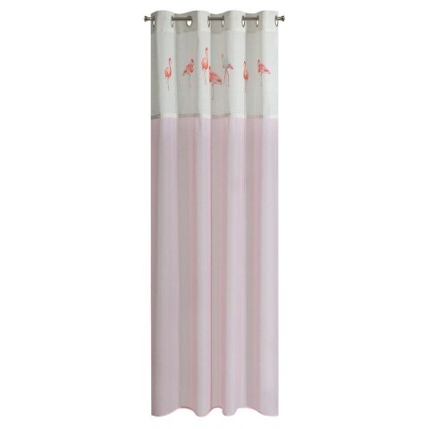 Zasłona gotowa flamingo 140x250 cm różowy Zasłona gotowa flamingo 140x250 cm różowy