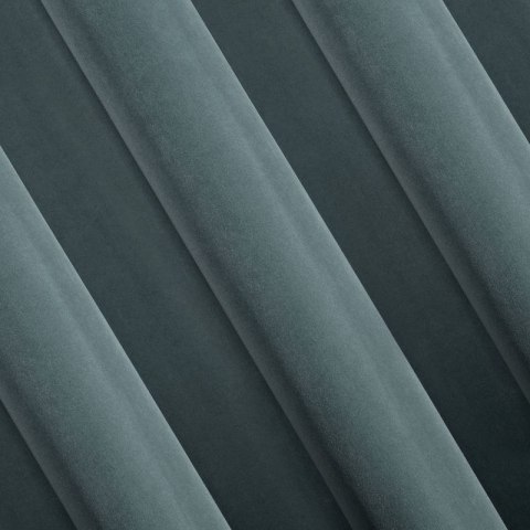 Zasłona 140x250 Kristi niebieska welurowa gotowa na taśmie Eurofirany Zasłona 140x250 Kristi niebieska welurowa gotowa na taśmie Eurofirany