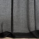 Firana 140x250 Celine czarna o strukturze siatki gotowa na taśmie Eurofirany Firana 140x250 Celine czarna o strukturze siatki gotowa na taśmie Eurofirany