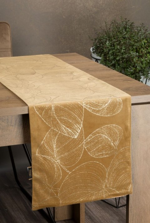Obrus blink 16 35x140 cm złoty Obrus blink 16 35x140 cm złoty