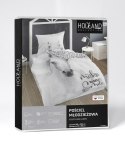 Pościel bawełniana 160x200 koń biały 3864 A poszewka 70x80 panelowa 92 Pościel bawełniana 160x200 koń biały 3864 A poszewka 70x80 panelowa 92