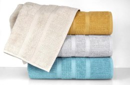 Ręcznik 90x150 Only You kremowy frotte 420 g/m2 Greno