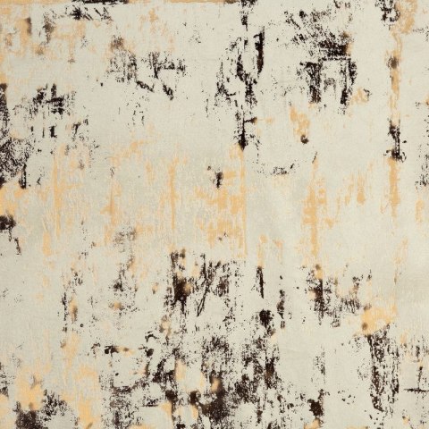 Zasłona 140x250 Tonia kremowa welurowa ze złotym nadrukiem gotowa na przelotkach Eurofirany Zasłona 140x250 Tonia kremowa welurowa ze złotym nadrukiem gotowa na przelotkach Eurofirany
