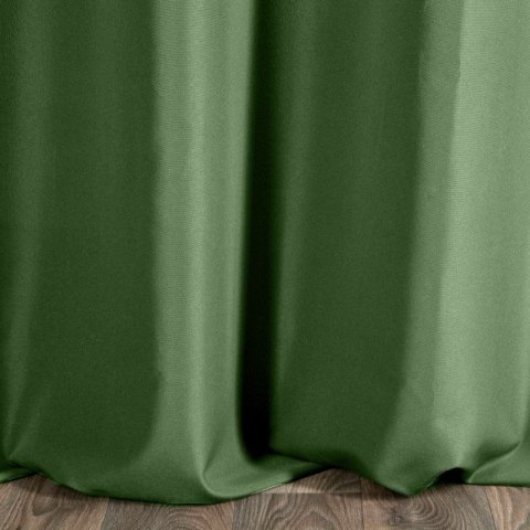 Zasłona 140x270 Rita zielona gotowa na taśmie żabki tunel agrafki Eurofirany Zasłona 140x270 Rita zielona gotowa na taśmie żabki tunel agrafki Eurofirany