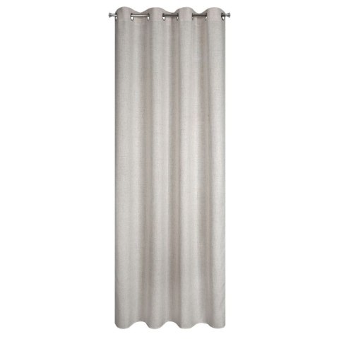 Zasłona gotowa linda 140x250 cm beżowy Zasłona gotowa linda 140x250 cm beżowy