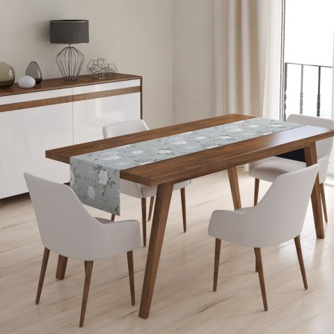 Bieżnik obrus 45x140 saledynowy kwiaty 4271 A Panama 17 Bieżnik obrus 45x140 saledynowy kwiaty 4271 A Panama 17