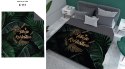 Narzuta dekoracyjna 170x210 Twoje królestwo liście zielona ciemna K 111 Holland 14