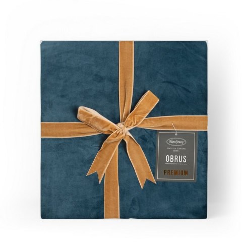 Obrus velvet 145x260 cm granatowy Obrus velvet 145x260 cm granatowy
